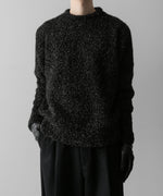 画像をギャラリービューアに読み込む, ssstein(シュタイン)の24AWコレクション GLITTER FUR KNIT CREW NECK LS - BLACK 公式通販サイトsession福岡セレクトショップ
