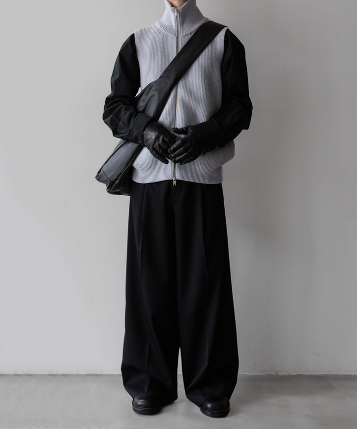 stein(シュタイン)の24SSコレクションSHOULDER BAGのBLACK(COATING) sessionセッション福岡セレクトショップ 公式通販サイト