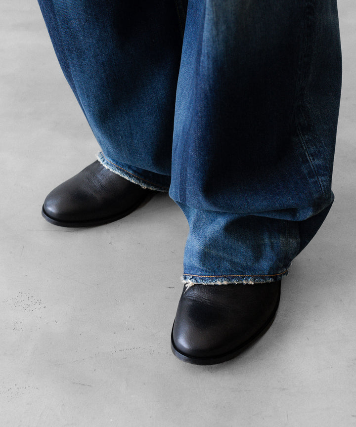 SUBLATIONS サブレーションズの2TUCK WIDE DENIM PANTS "ENTASIS MK-Ⅱ"のUSED INDIGO 公式通販サイトsession福岡セレクトショップ