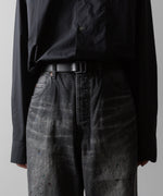 画像をギャラリービューアに読み込む, ssstein(シュタイン)の24AWコレクション NYLON COMBINATION SPLASHED DENIM JEANS - BLACK 公式通販サイトsession福岡セレクトショップ
