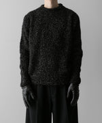 画像をギャラリービューアに読み込む, ssstein(シュタイン)の24AWコレクション GLITTER FUR KNIT CREW NECK LS - BLACK 公式通販サイトsession福岡セレクトショップ
