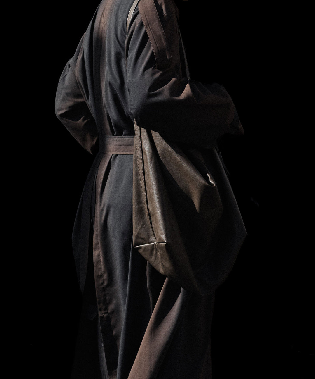 SUBLATIONS-サブレーションズのKIVULI PRINT LIGHT WEIGHT COATのDARK BROWN公式通販サイトsession福岡セレクトショップ