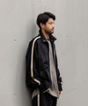 【KANEMASA PHIL.】ECONYL JERSEY TRACK JACKET - BLACK