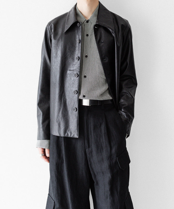 【CODA】CHECKED RAW EDGES JAZZ SHIRT - CHECK