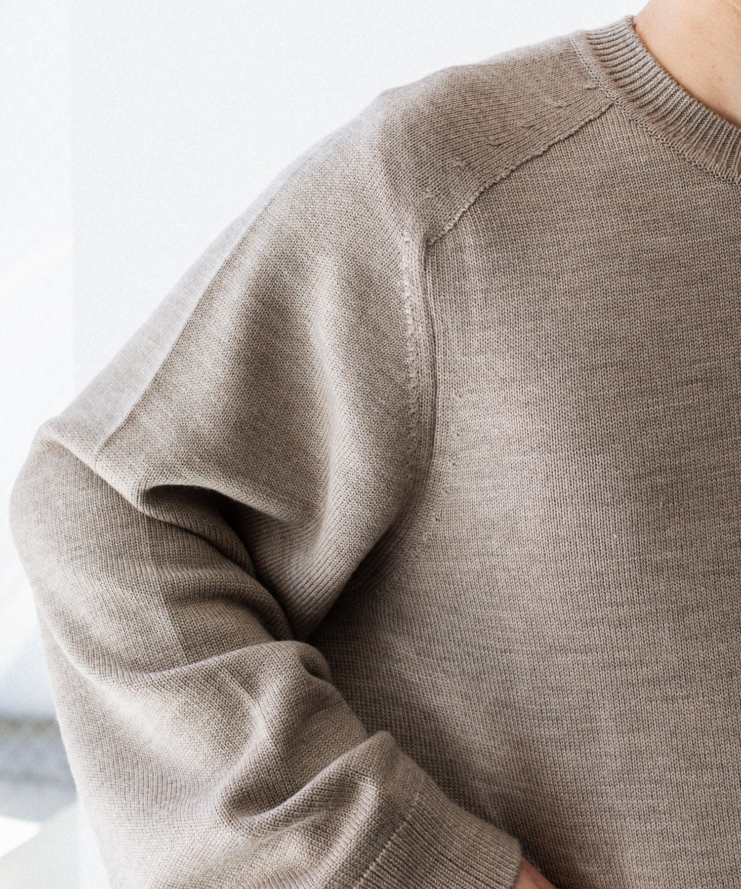 UMEDA ウメダの7GG CREW NECK PULLOVERのMOCHA 公式通販サイトsession福岡セレクトショップ