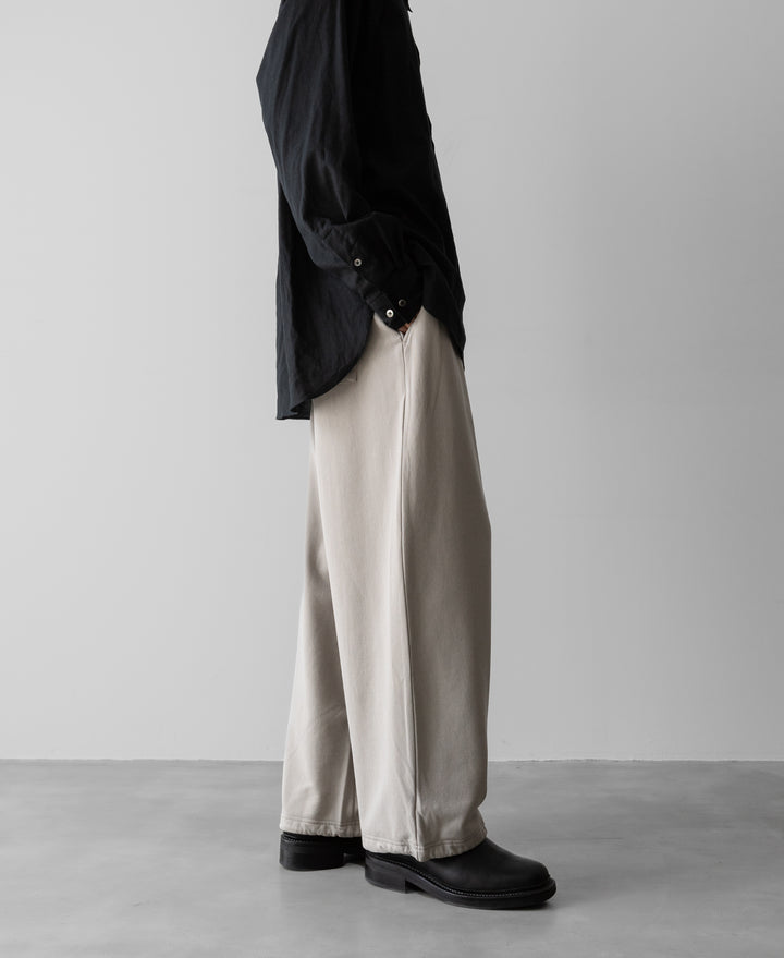 【KANEMASA PHIL.】28G CUPRO EASY PANTS - KHAKI