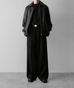 画像をギャラリービューアに読み込む, ssstein(シュタイン)の24AWコレクション EXTRA WIDE TROUSERS - BLACK 公式通販サイトsession福岡セレクトショップ
