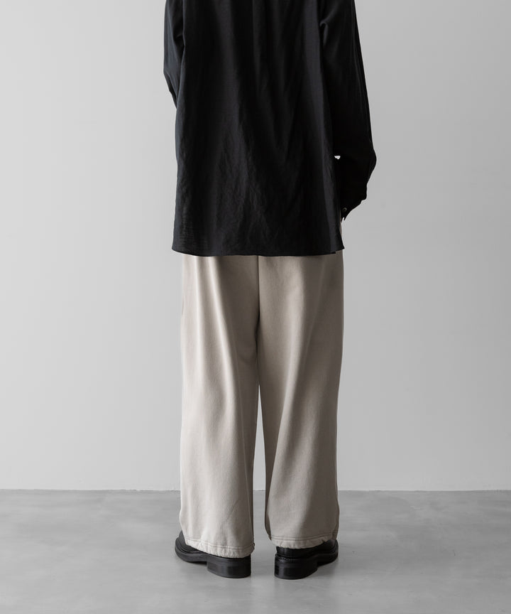 【KANEMASA PHIL.】28G CUPRO EASY PANTS - KHAKI