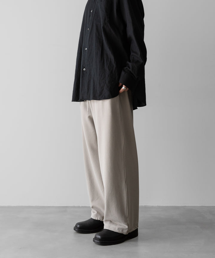 【KANEMASA PHIL.】28G CUPRO EASY PANTS - KHAKI