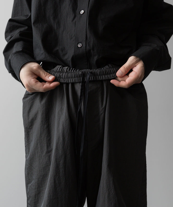ssstein(シュタイン)の24AWコレクション NYLON TWILL CARGO EASY TROUSERS - CHARCOAL 公式通販サイトsession福岡セレクトショップ