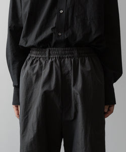 ssstein(シュタイン)の24AWコレクション NYLON TWILL CARGO EASY TROUSERS - CHARCOAL 公式通販サイトsession福岡セレクトショップ