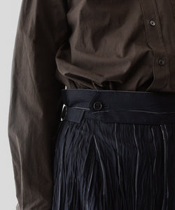 UJOH - ウジョーのSIDE BELT SHORT PNT - NAVY STRIPE公式通販サイトsession福岡セレクトショップ