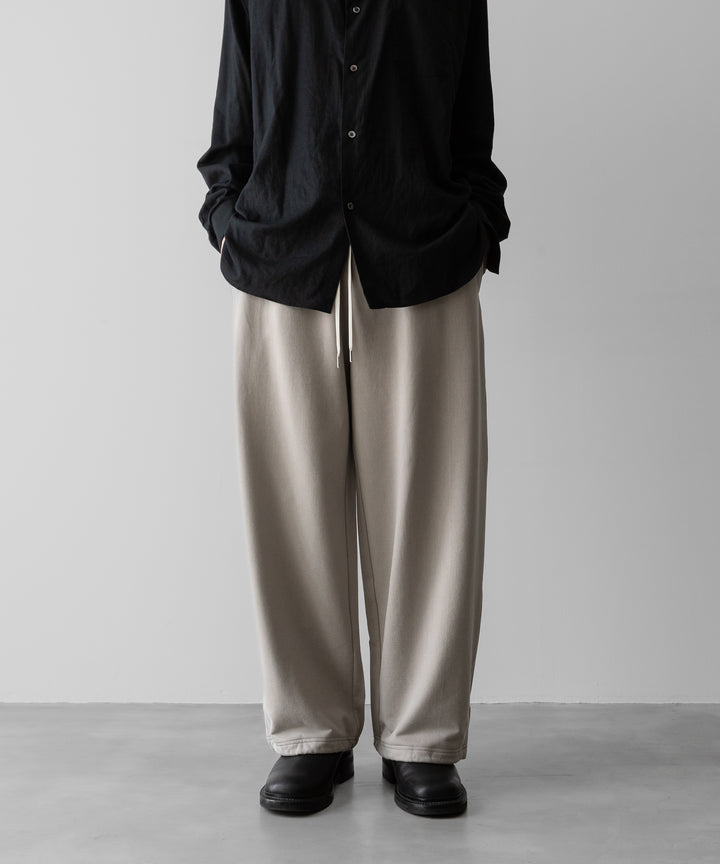 【KANEMASA PHIL.】28G CUPRO EASY PANTS - KHAKI