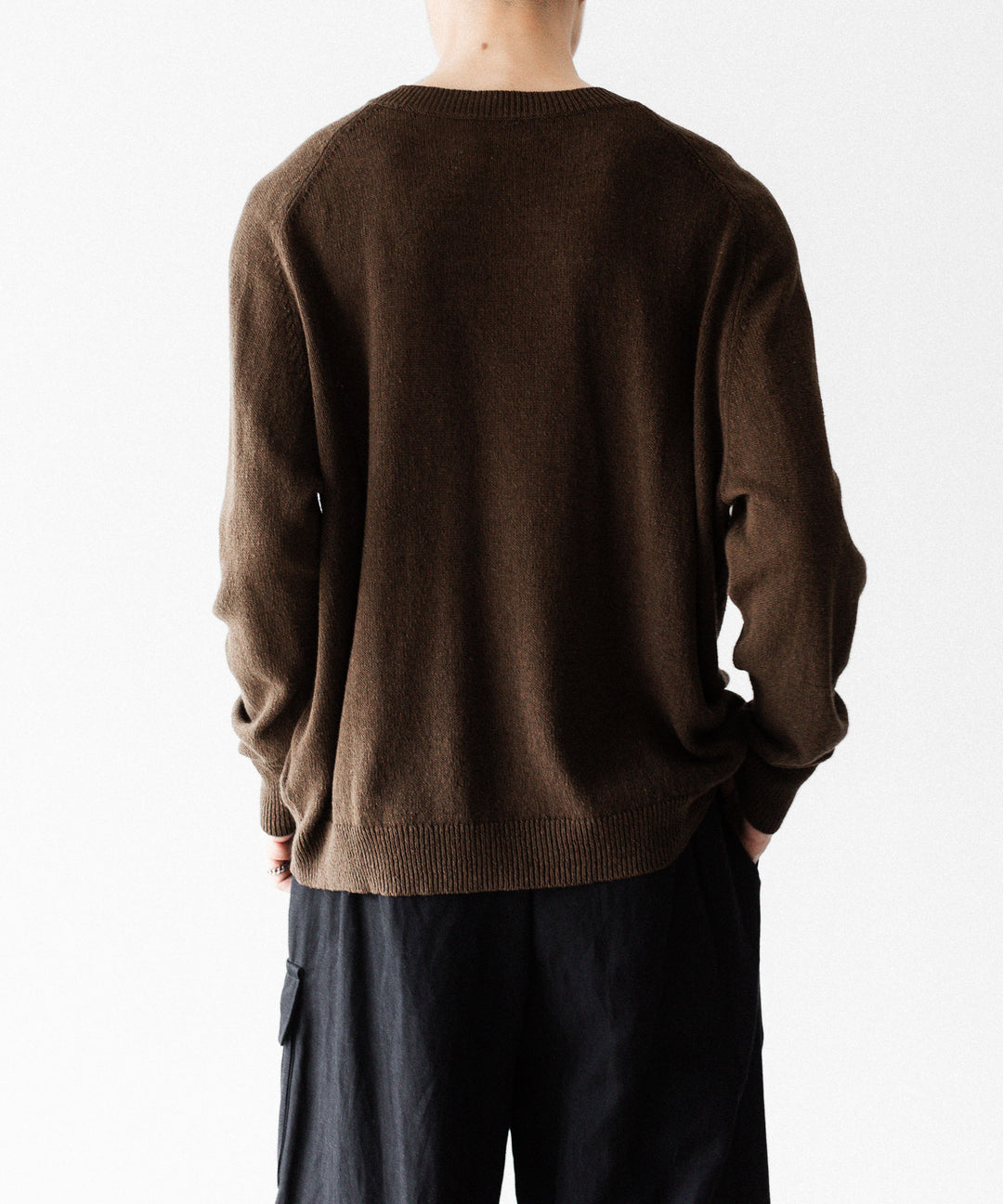 CODA コーダ BROWN SHRUNKEN V-NECK PULLOVERのBROWN 公式通販サイトsession福岡セレクトショップ