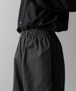 画像をギャラリービューアに読み込む, ssstein(シュタイン)の24AWコレクション NYLON TWILL CARGO EASY TROUSERS - CHARCOAL 公式通販サイトsession福岡セレクトショップ
