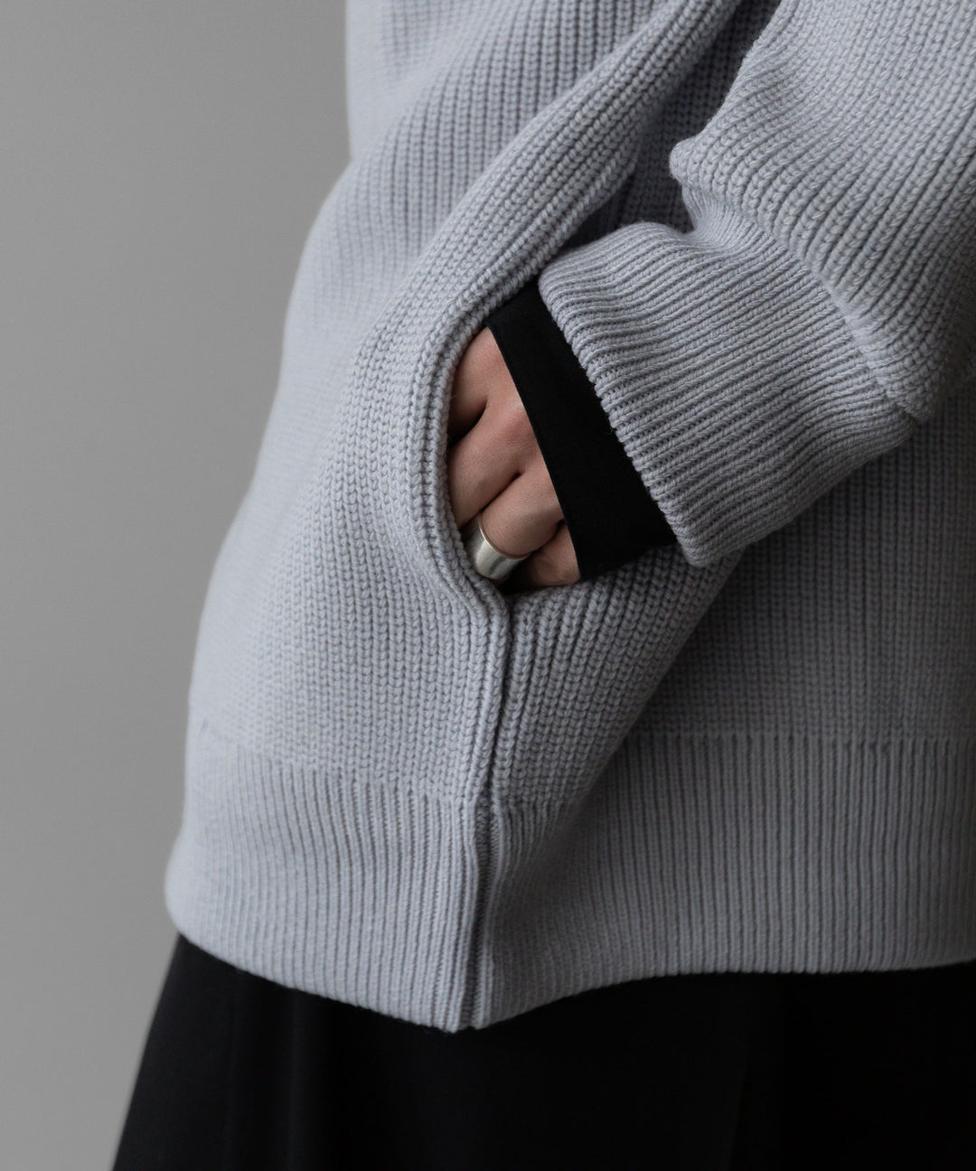 【stein】シュタイン 23AW OVERSIZED DRIVERS KNIT ZIP JACKET - OFF GREY sessionセッション福岡セレクトショップ 公式通販サイト