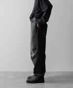 画像をギャラリービューアに読み込む, ssstein(シュタイン)の24AWコレクション NYLON COMBINATION SPLASHED DENIM JEANS - BLACK 公式通販サイトsession福岡セレクトショップ
