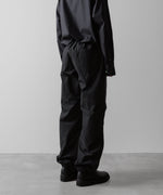 画像をギャラリービューアに読み込む, ssstein(シュタイン)の24AWコレクション NYLON COMBINATION SPLASHED DENIM JEANS - BLACK 公式通販サイトsession福岡セレクトショップ
