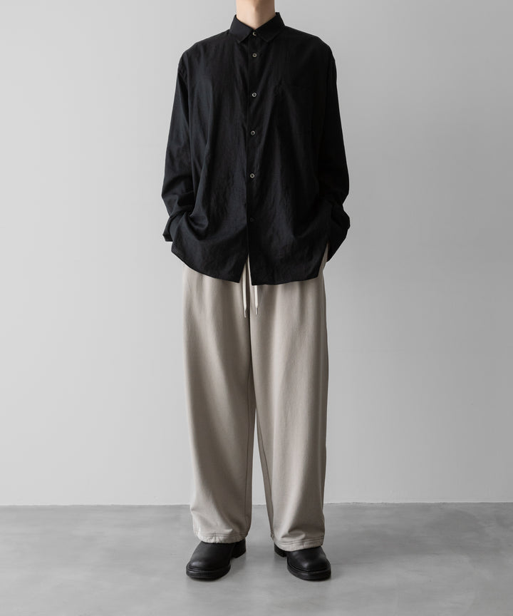 【KANEMASA PHIL.】28G CUPRO EASY PANTS - KHAKI