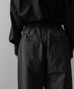 画像をギャラリービューアに読み込む, ssstein(シュタイン)の24AWコレクション NYLON TWILL CARGO EASY TROUSERS - CHARCOAL 公式通販サイトsession福岡セレクトショップ
