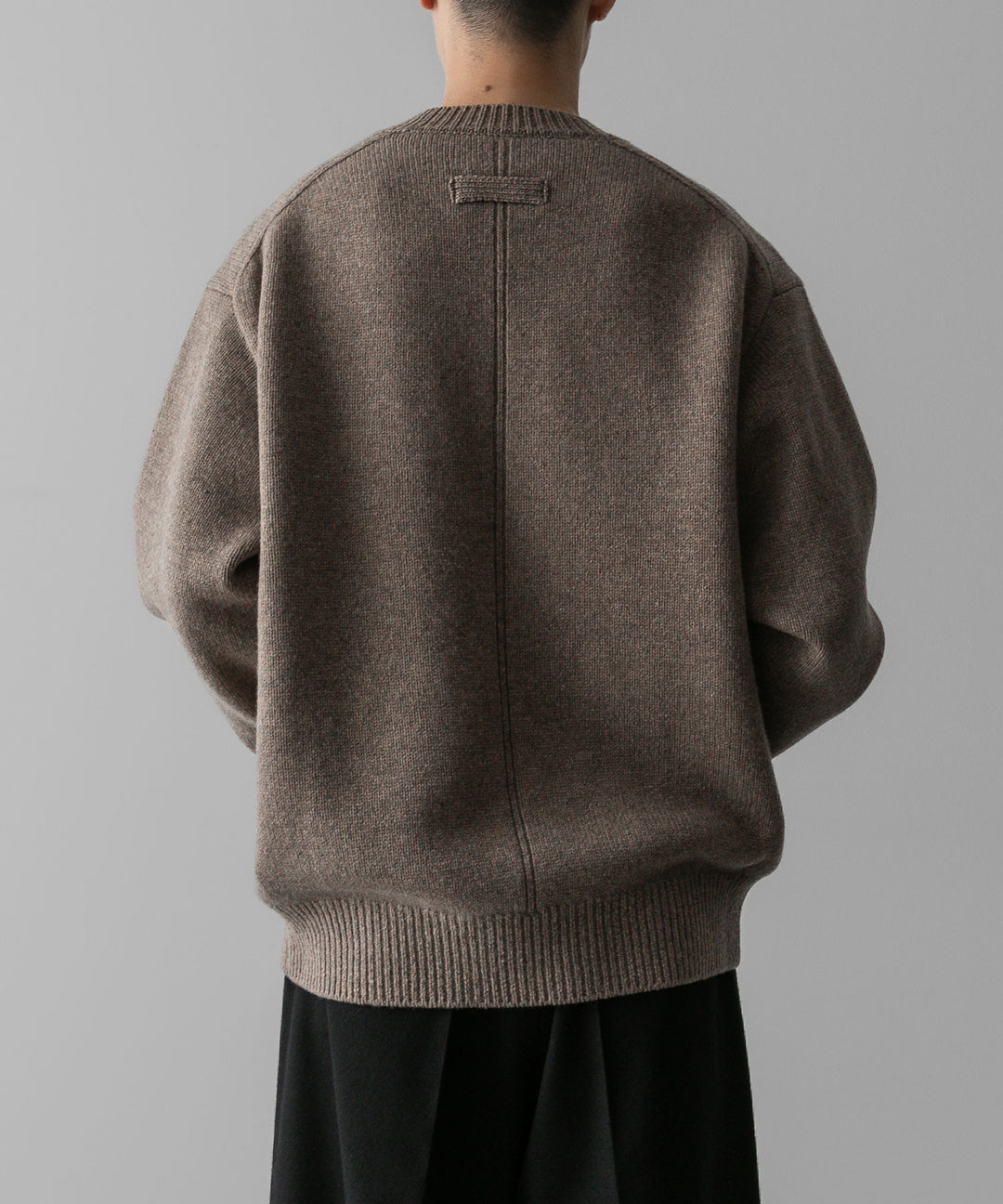 ssstein(シュタイン)の24AWコレクション EXTRA FINE WOOL WARM KNIT CREW NECK LS - TOP BEIGE 公式通販サイトsession福岡セレクトショップ