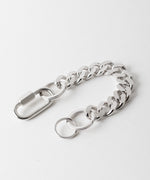 画像をギャラリービューアに読み込む, 【THE OBJECT】HKG BRASS BRACELET RINGHOOK - SILVER
