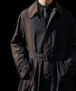 画像をギャラリービューアに読み込む, 【SUBLATIONS】KIVULI PRINT LIGHT WEIGHT COAT - DARK BROWN
