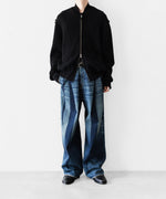 画像をギャラリービューアに読み込む, SUBLATIONS サブレーションズの2TUCK WIDE DENIM PANTS &quot;ENTASIS MK-Ⅱ&quot;のUSED INDIGO 公式通販サイトsession福岡セレクトショップ
