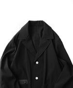 画像をギャラリービューアに読み込む, paratrait-パラトレイトのBARK SKIN JACKETのBLACK公式通販サイトsession福岡セレクトショップ
