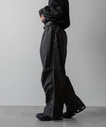 画像をギャラリービューアに読み込む, ssstein(シュタイン)の24AWコレクション NYLON TWILL CARGO EASY TROUSERS - CHARCOAL 公式通販サイトsession福岡セレクトショップ
