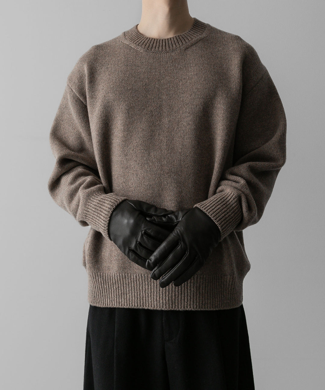 ssstein(シュタイン)の24AWコレクション EXTRA FINE WOOL WARM KNIT CREW NECK LS - TOP BEIGE 公式通販サイトsession福岡セレクトショップ