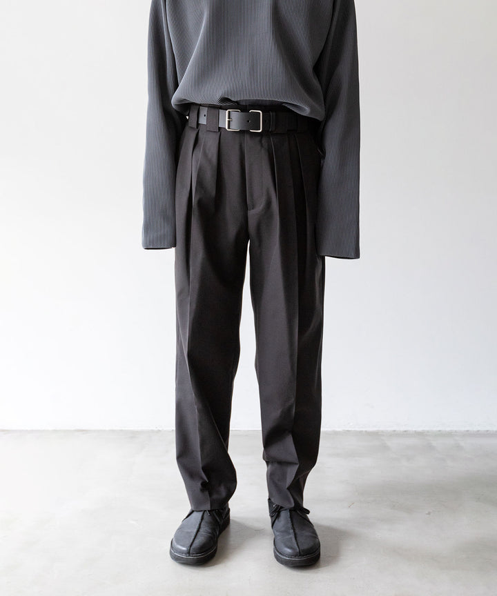stein シュタイン 23aw DOUBLE WIDE TROUSERS sessionセッション福岡セレクトショップ 公式通販サイト