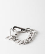 画像をギャラリービューアに読み込む, 【THE OBJECT】HKG BRASS BRACELET KARABINA - SILVER
