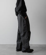 画像をギャラリービューアに読み込む, ssstein(シュタイン)の24AWコレクション NYLON TWILL CARGO EASY TROUSERS - CHARCOAL 公式通販サイトsession福岡セレクトショップ
