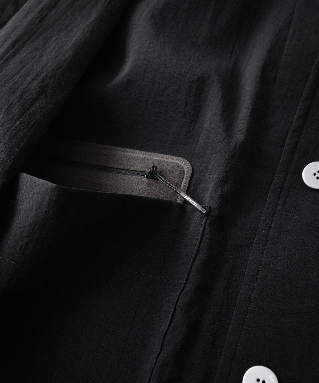 paratrait-パラトレイトのBARK SKIN JACKETのBLACK公式通販サイトsession福岡セレクトショップ