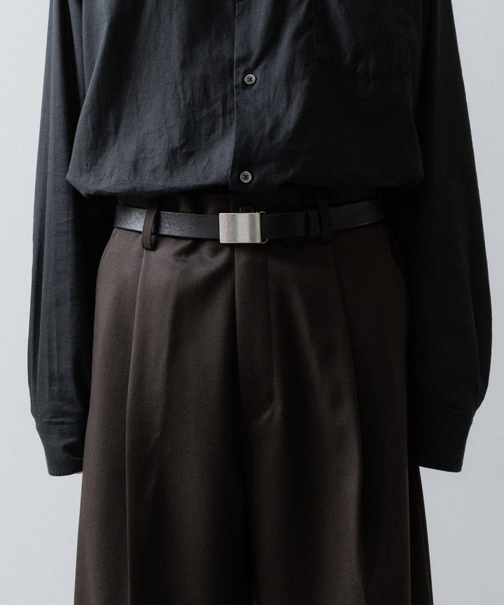 ssstein(シュタイン)のEXTRA WIDE TROUSERS (2/60 WOOL GABARDINE) - MILITARY KHAKIの公式通販サイトsession福岡セレクトショップ