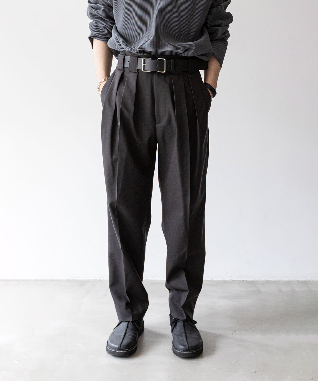 stein シュタイン 23aw DOUBLE WIDE TROUSERS sessionセッション福岡セレクトショップ 公式通販サイト