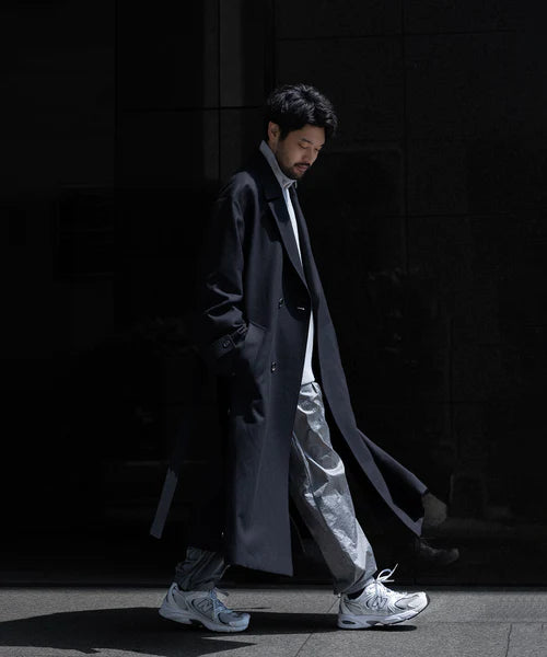 stein(シュタイン)の23AWコレクションOVERSIZED LAYERED SINGLE COATのDARK NAVY sessionセッション福岡セレクトショップ 公式通販サイト