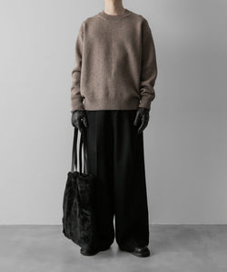 ssstein(シュタイン)の24AWコレクション EXTRA WIDE TROUSERS - BLACK 公式通販サイトsession福岡セレクトショップ