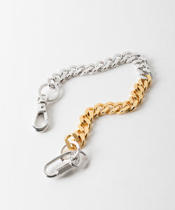 【THE OBJECT】HKG COMBINATION KARABINA NECKLACE - SILVER