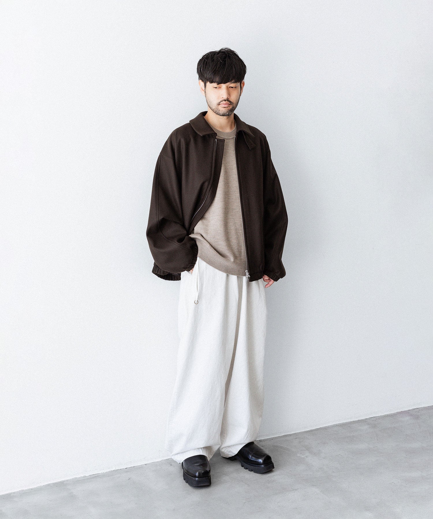 UMEDA ウメダの7GG CREW NECK PULLOVERのMOCHA 公式通販サイトsession福岡セレクトショップ