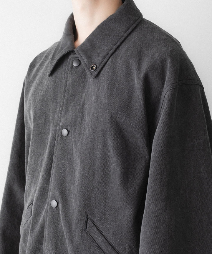 phebus フィーバスのSUMIZOME COACH JACKETのCHARCOAL 公式通販サイトsession福岡セレクトショップ