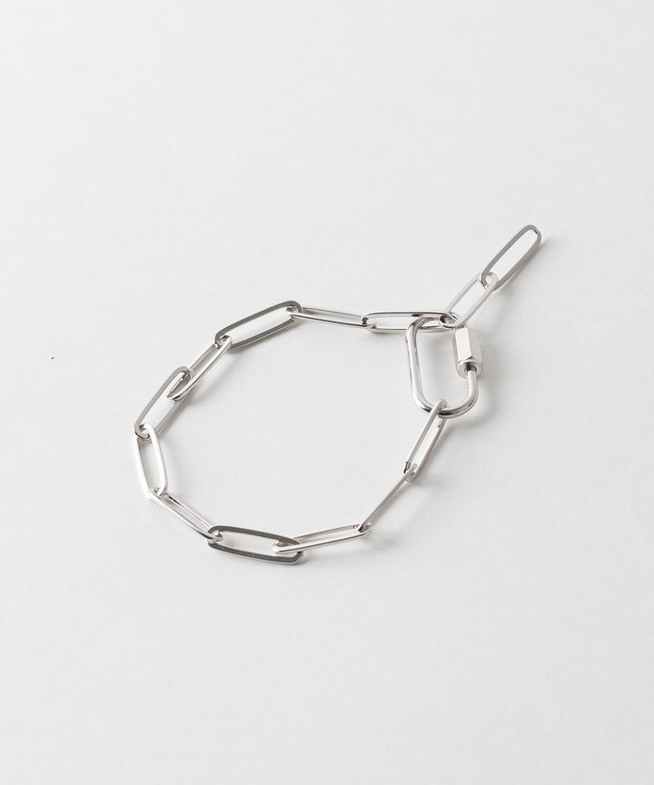 THE OBJECT - ザオブジェクトのSIGNATURE MINI KARABINA BRACELET のSILVERの公式通販サイトsession福岡セレクトショップ