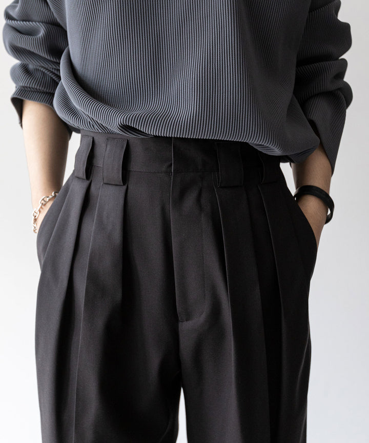 stein シュタイン 23aw DOUBLE WIDE TROUSERS sessionセッション福岡セレクトショップ 公式通販サイト