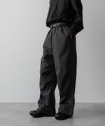 画像をギャラリービューアに読み込む, ssstein(シュタイン)の24AWコレクション NYLON TWILL CARGO EASY TROUSERS - CHARCOAL 公式通販サイトsession福岡セレクトショップ
