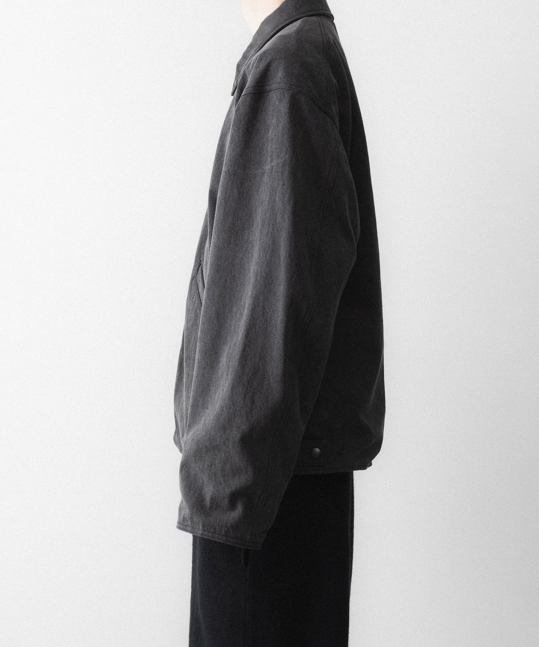 phebus フィーバスのSUMIZOME COACH JACKETのCHARCOAL 公式通販サイトsession福岡セレクトショップ