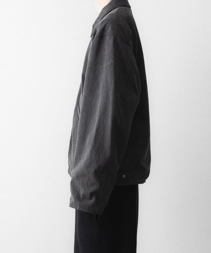 phebus フィーバスのSUMIZOME COACH JACKETのCHARCOAL 公式通販サイトsession福岡セレクトショップ