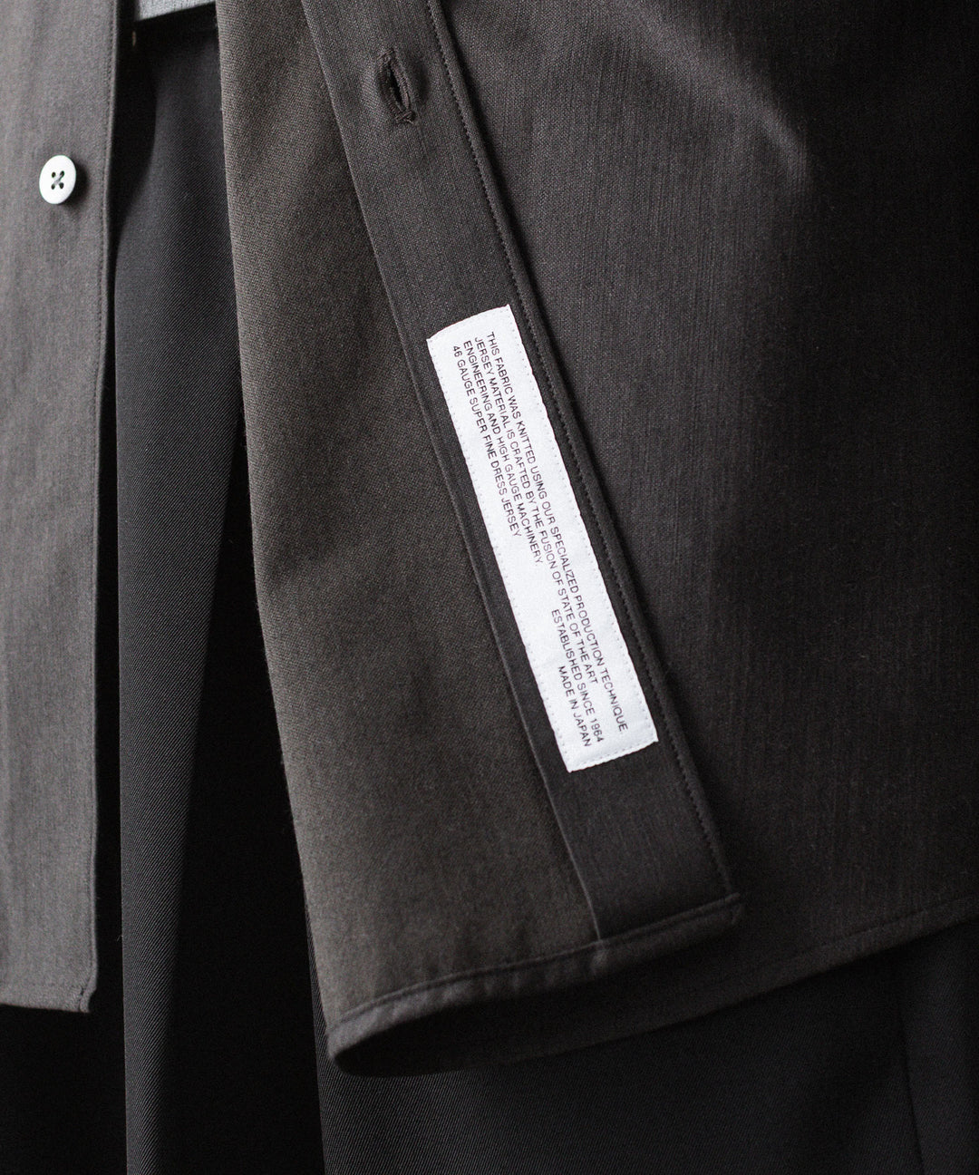 KANEMASA PHIL. カネマサフィルの36G WOOL MODEST SHIRT - BROWNの公式通販サイトsession福岡セレクトショップ