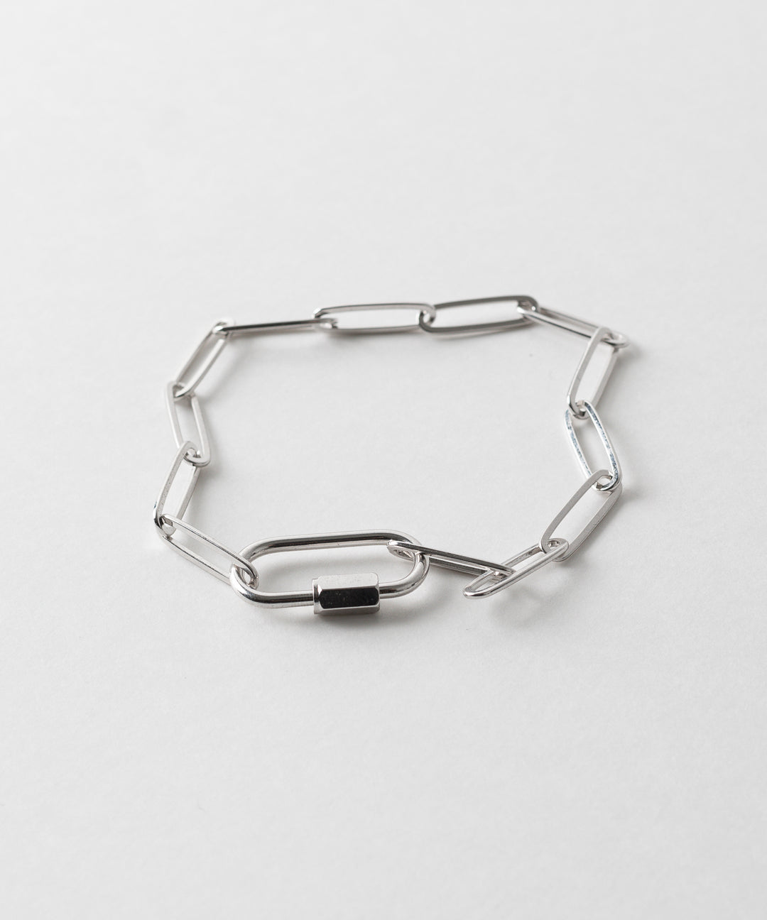 THE OBJECT - ザオブジェクトのSIGNATURE MINI KARABINA BRACELET のSILVERの公式通販サイトsession福岡セレクトショップ