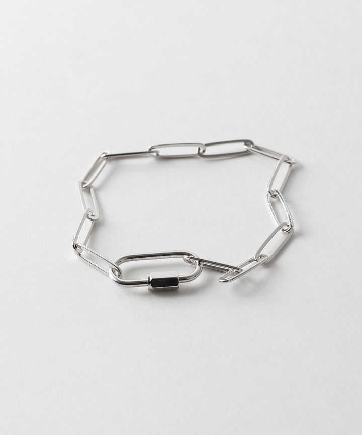 THE OBJECT - ザオブジェクトのSIGNATURE MINI KARABINA BRACELET のSILVERの公式通販サイトsession福岡セレクトショップ